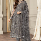 Zarif | Mehroz Formals | Storm Grey - Rang-e-Khaas