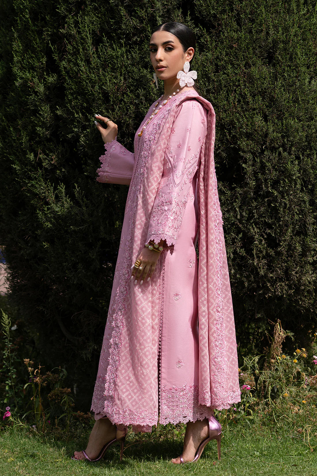 Zarposh | Celia Collection | Roselle - Rang-e-Khaas