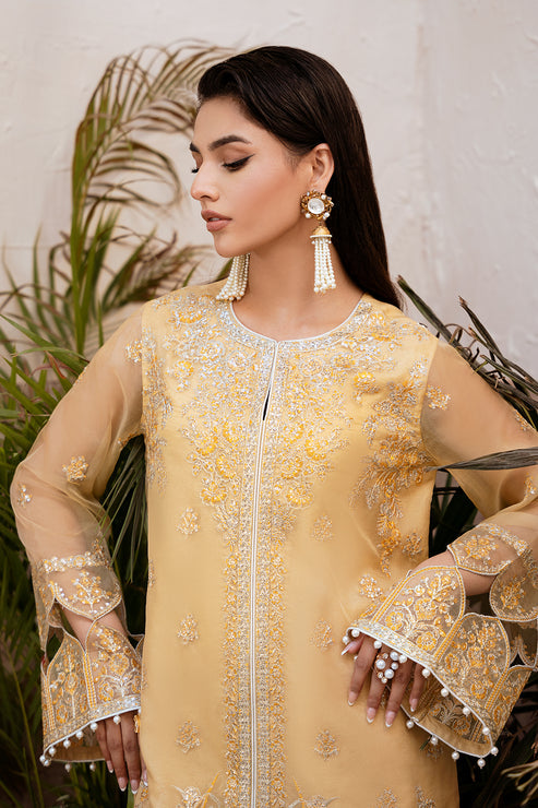 Zarposh | Elara Formals | Zard - Rang-e-Khaas