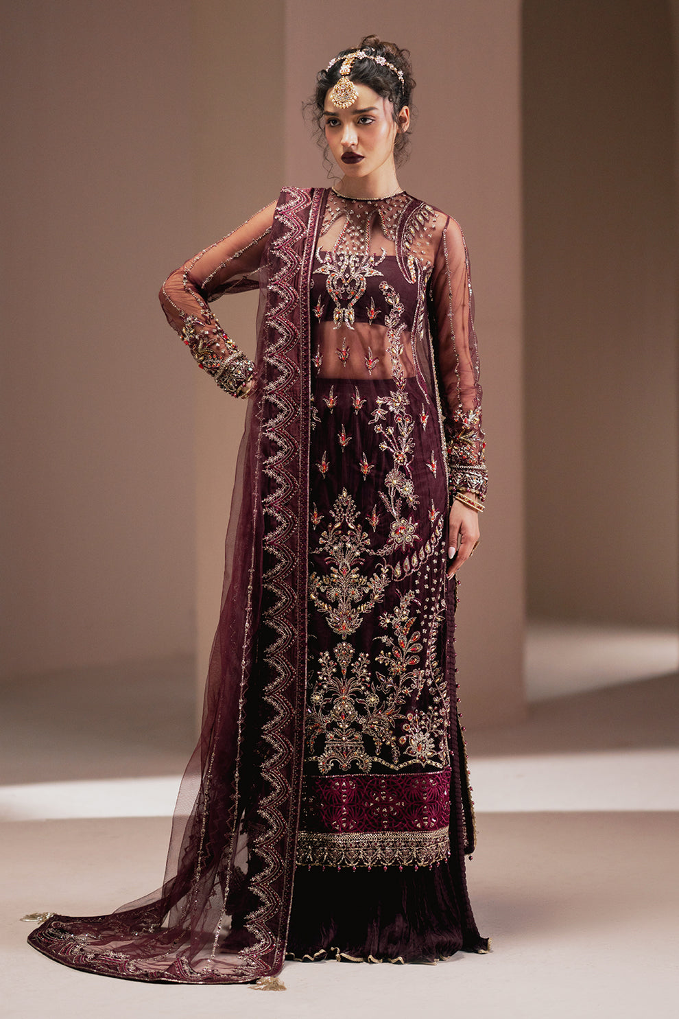 Zarposh | Jahanara Wedding Formals | Nisa - Rang-e-Khaas