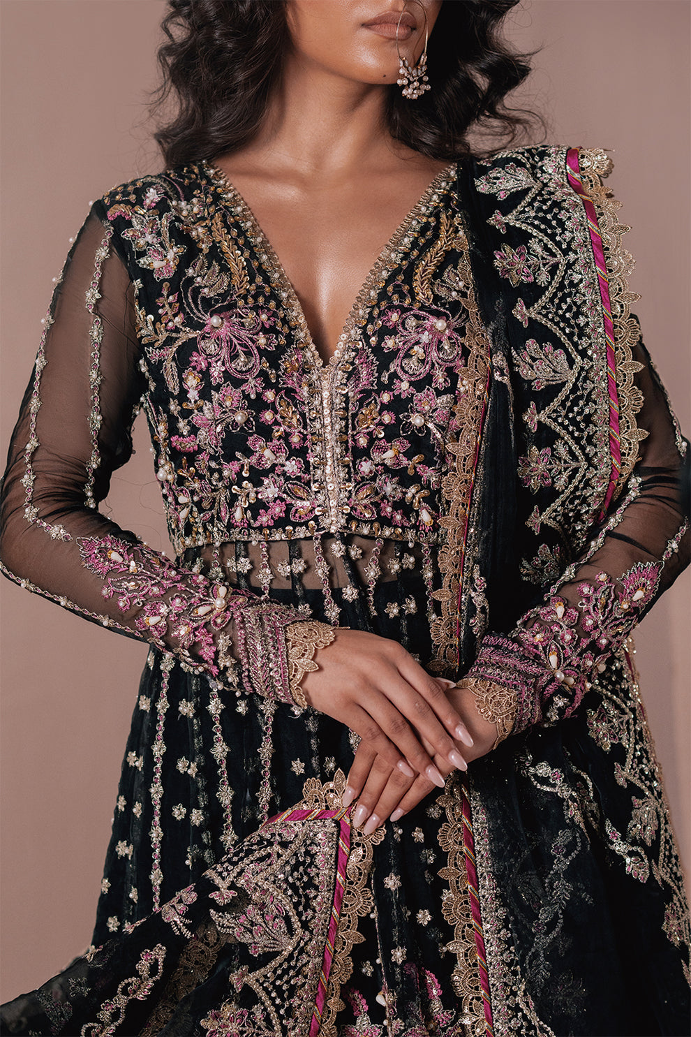 Zarposh | Jahanara Wedding Formals | Qara - Rang-e-Khaas