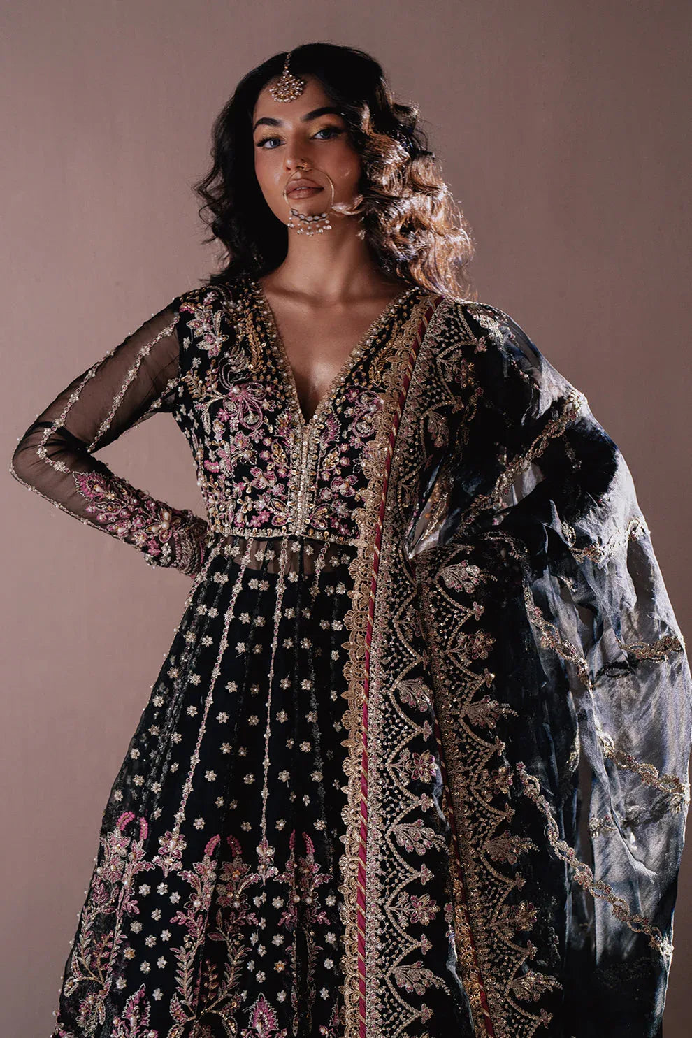 Zarposh | Jahanara Wedding Formals | Qara - Rang-e-Khaas