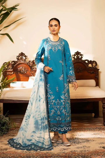 Zarposh | Sajni Lawn 25 | Azal - Rang-e-Khaas