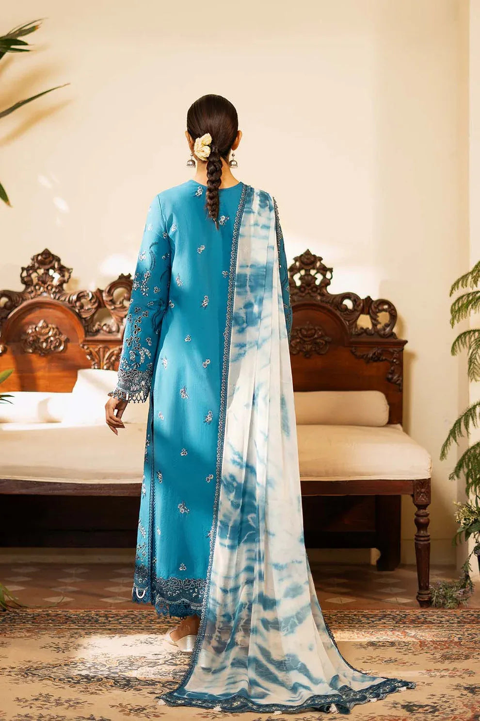 Zarposh | Sajni Lawn 25 | Azal - Rang-e-Khaas