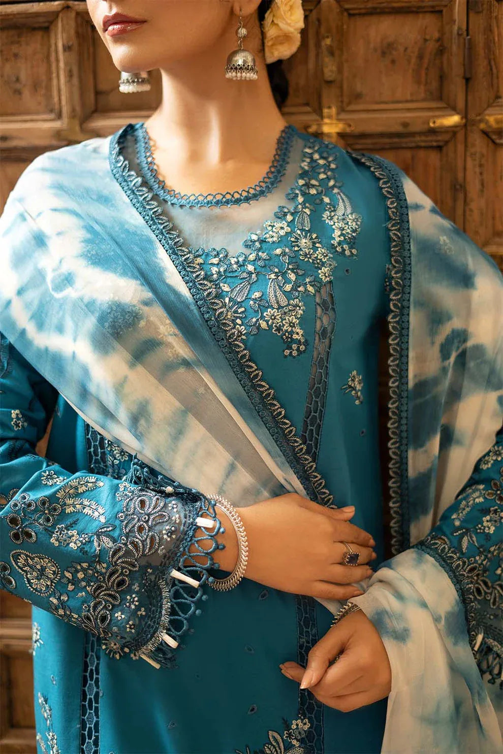 Zarposh | Sajni Lawn 25 | Azal - Rang-e-Khaas