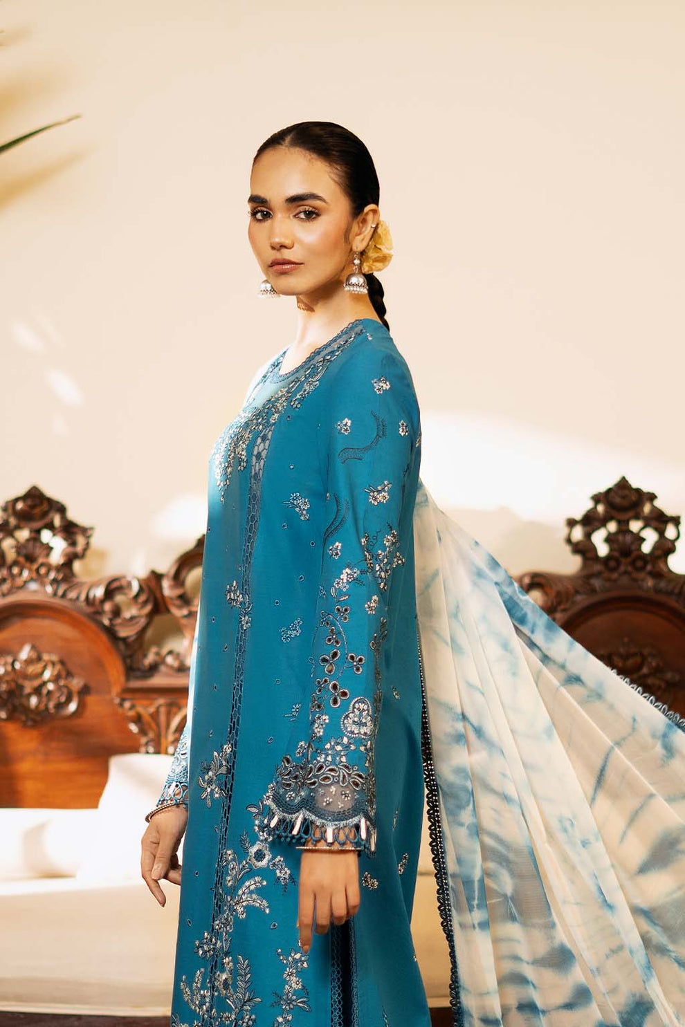 Zarposh | Sajni Lawn 25 | Azal - Rang-e-Khaas