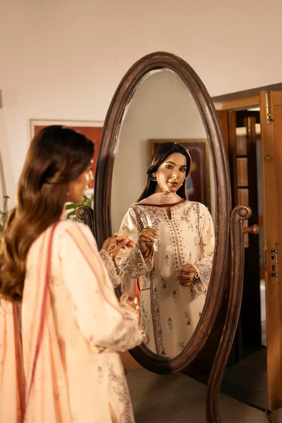 Zarposh | Sajni Lawn 25 | Gulbano - Rang-e-Khaas