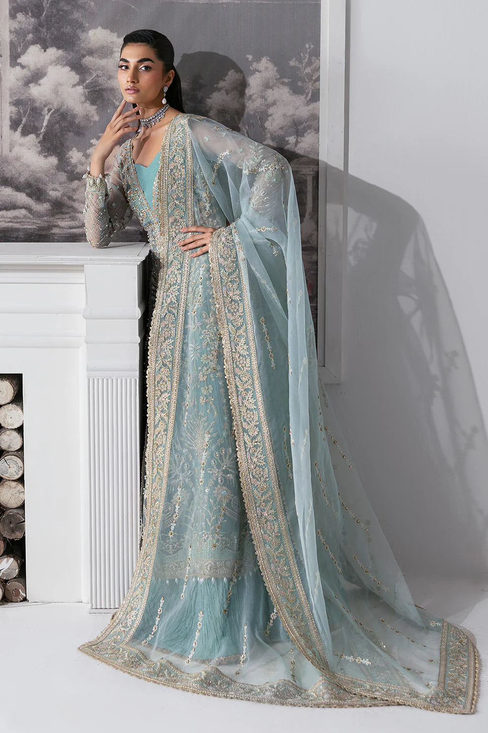 Zarposh | Seraphine | Orchid - Rang-e-Khaas