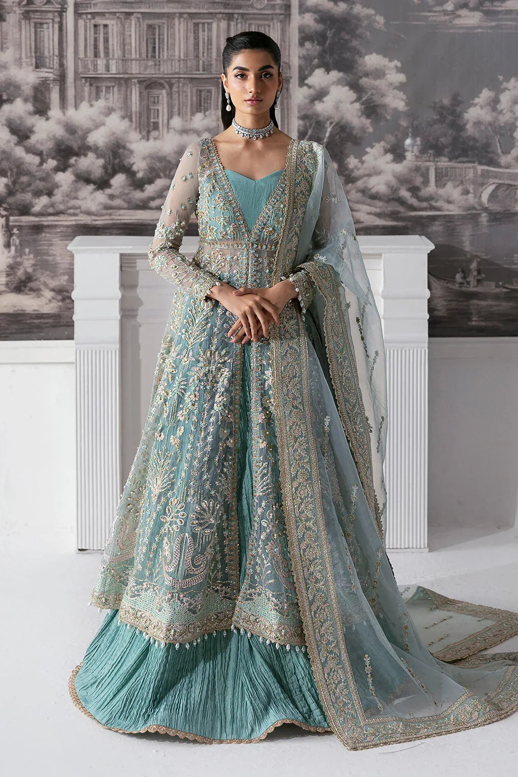 Zarposh | Seraphine Wedding Formals | Velour - Rang-e-Khaas