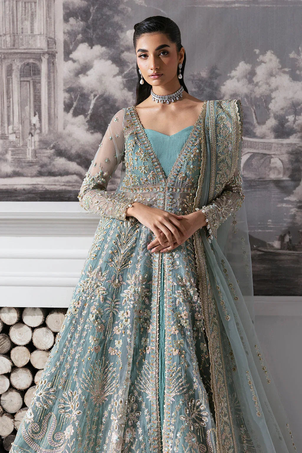 Zarposh | Seraphine Wedding Formals | Velour - Rang-e-Khaas
