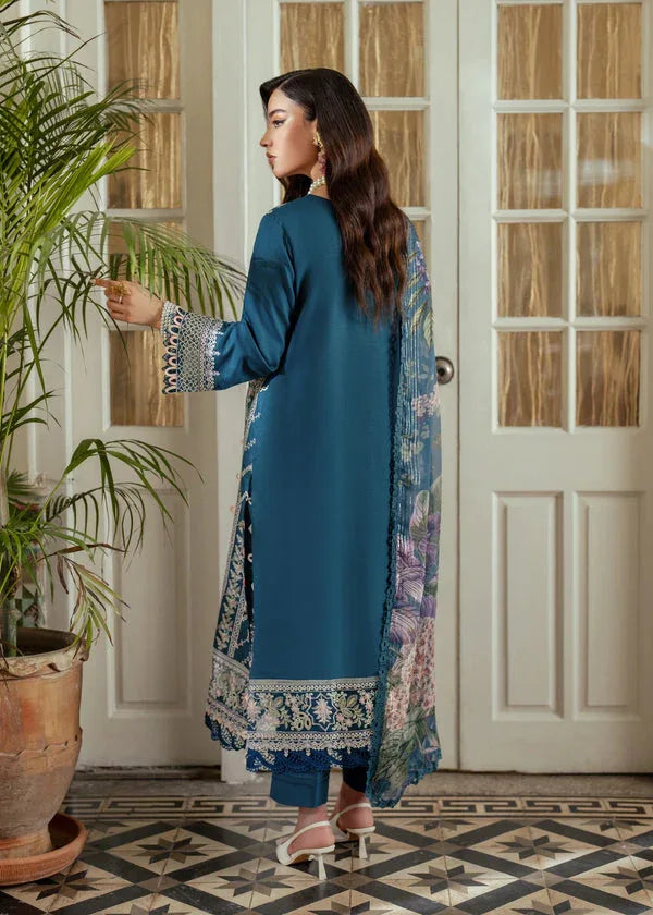 Aabyaan | Miraal Signature Embroidered Viscose | RUYA (AV-06) - Rang-e-Khaas