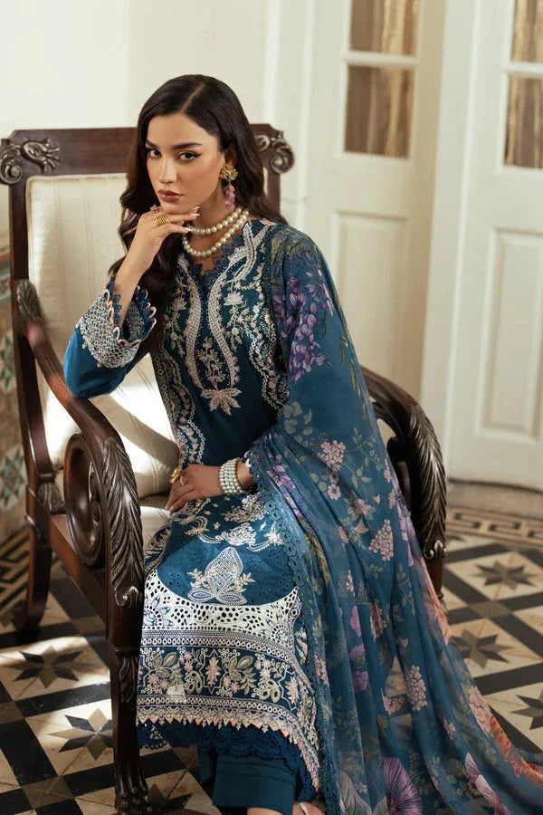 Aabyaan | Miraal Signature Embroidered Viscose | RUYA (AV-06) - Rang-e-Khaas