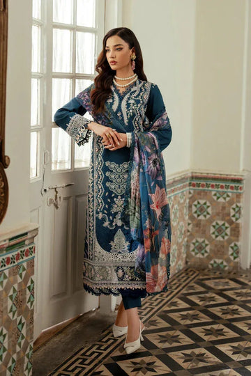 Aabyaan | Miraal Signature Embroidered Viscose | RUYA (AV-06) - Rang-e-Khaas