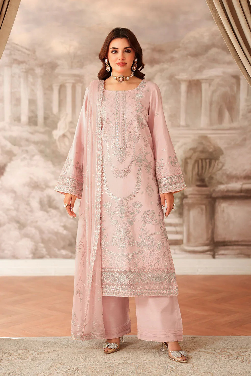 Ramsha | Aangan Luxury Raw silk | AA-202 - Rang-e-Khaas