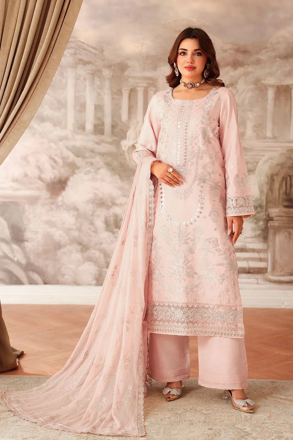Ramsha | Aangan Luxury Raw silk | AA-202 - Rang-e-Khaas