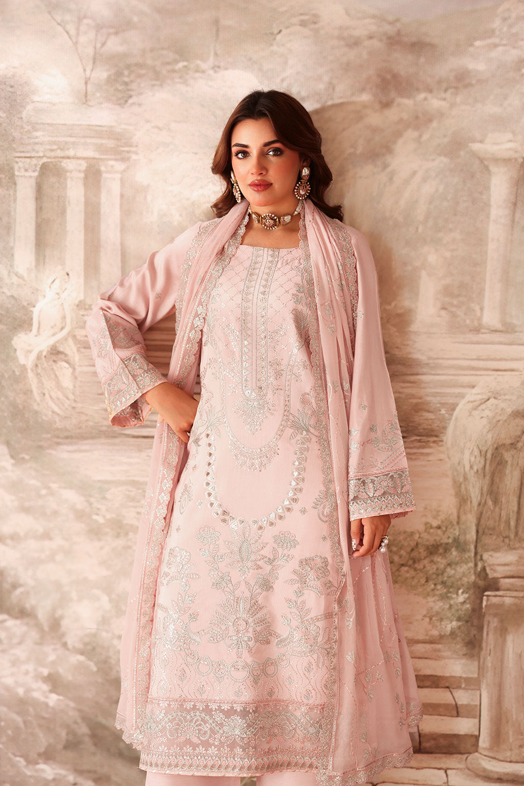 Ramsha | Aangan Luxury Raw silk | AA-202