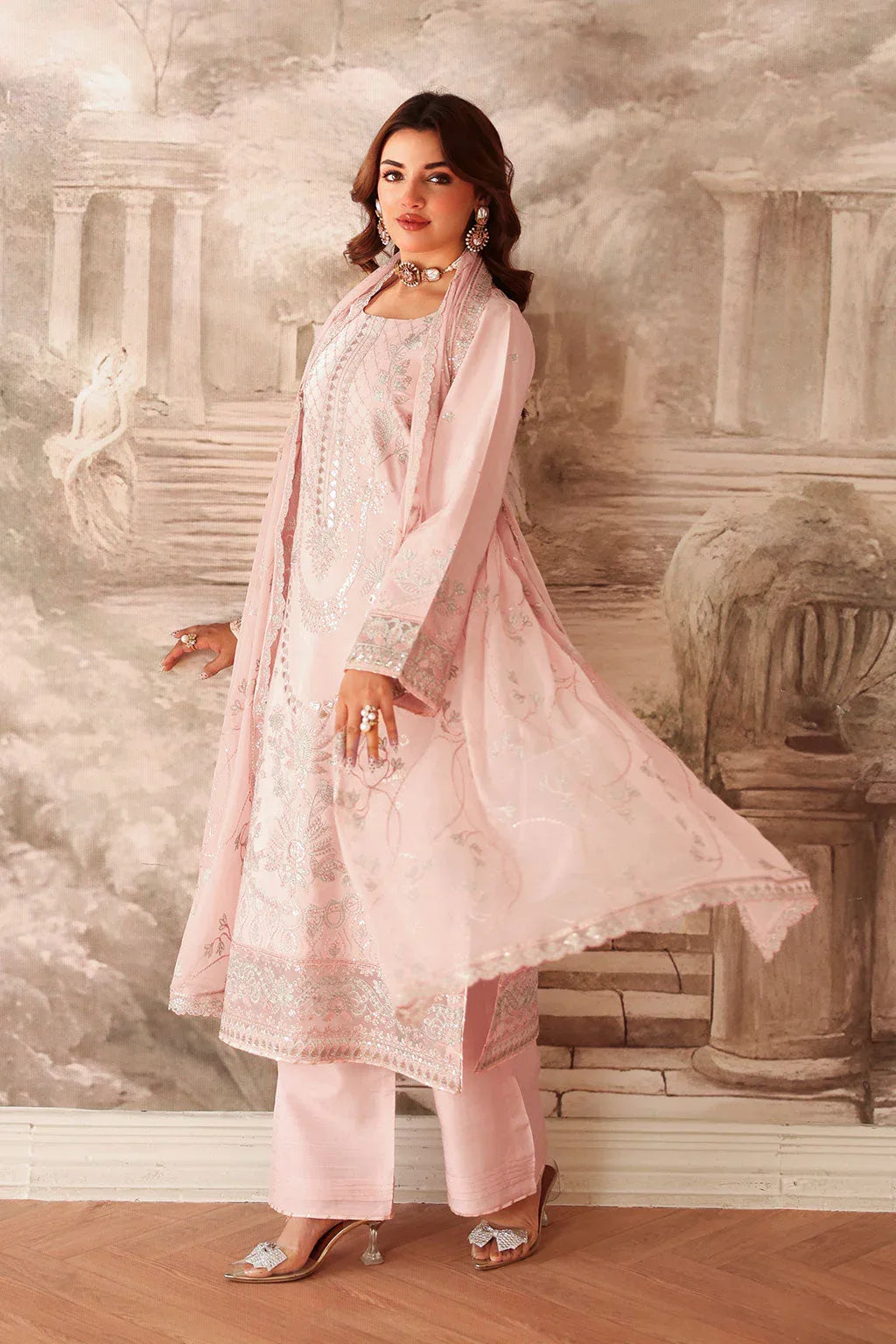 Ramsha | Aangan Luxury Raw silk | AA-202 - Rang-e-Khaas