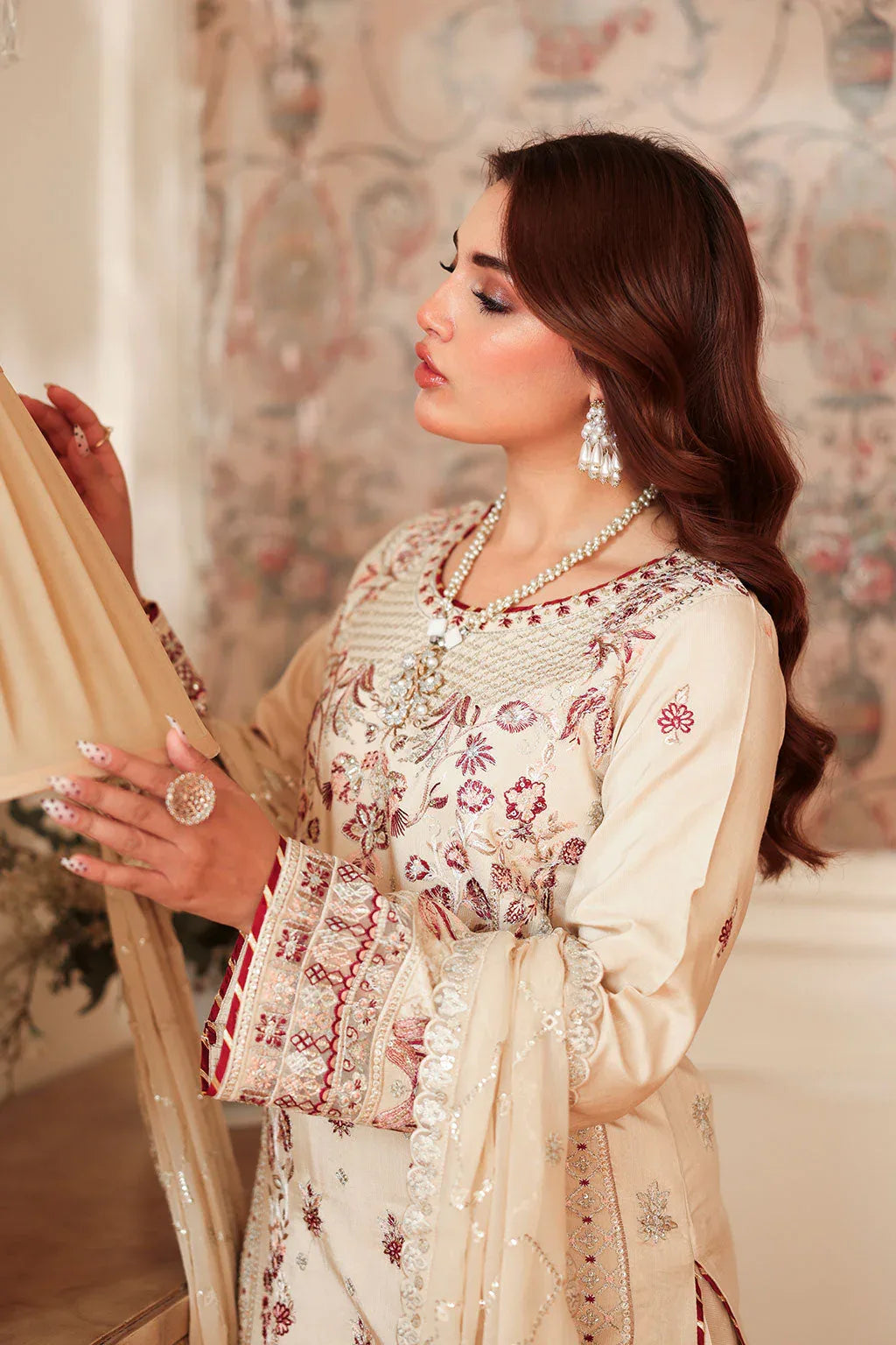 Ramsha | Aangan Luxury Raw silk | AA-207 - Rang-e-Khaas