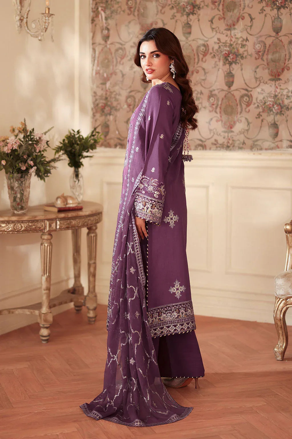 Ramsha | Aangan Luxury Raw silk | AA-208 - Rang-e-Khaas