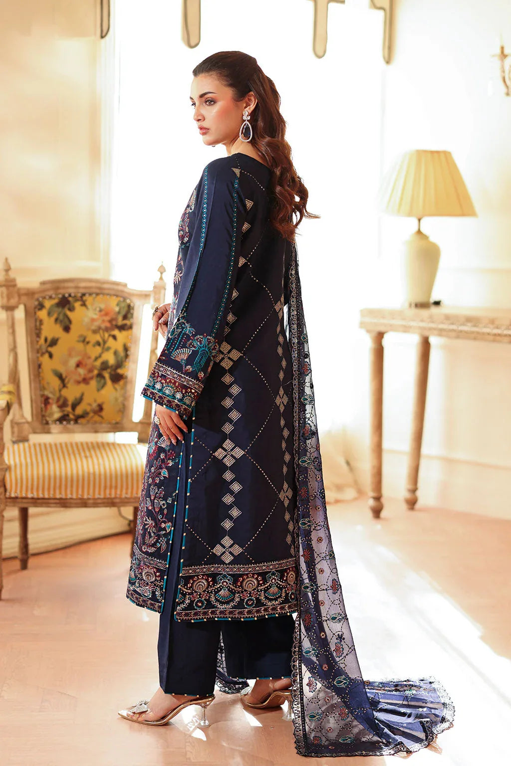 Ramsha | Aangan Luxury Raw silk | AA-201 - Rang-e-Khaas