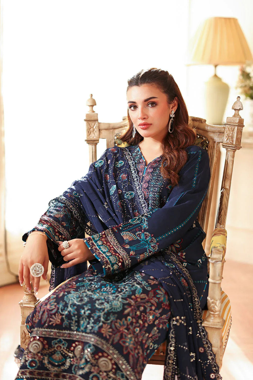 Ramsha | Aangan Luxury Raw silk | AA-201 - Rang-e-Khaas