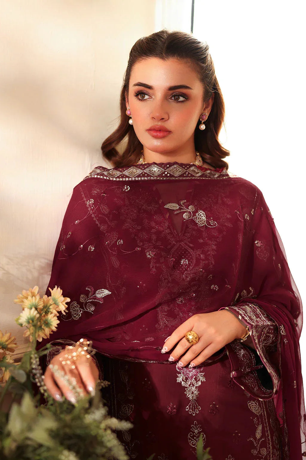 Ramsha | Aangan Luxury Raw silk | AA-203 - Rang-e-Khaas