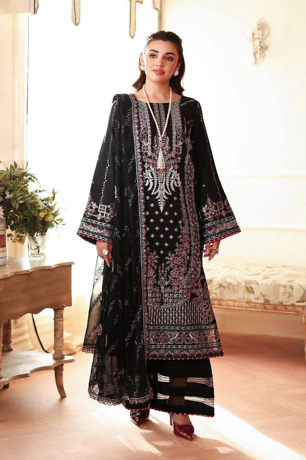 Ramsha | Aangan Luxury Raw silk | AA-206 - Rang-e-Khaas