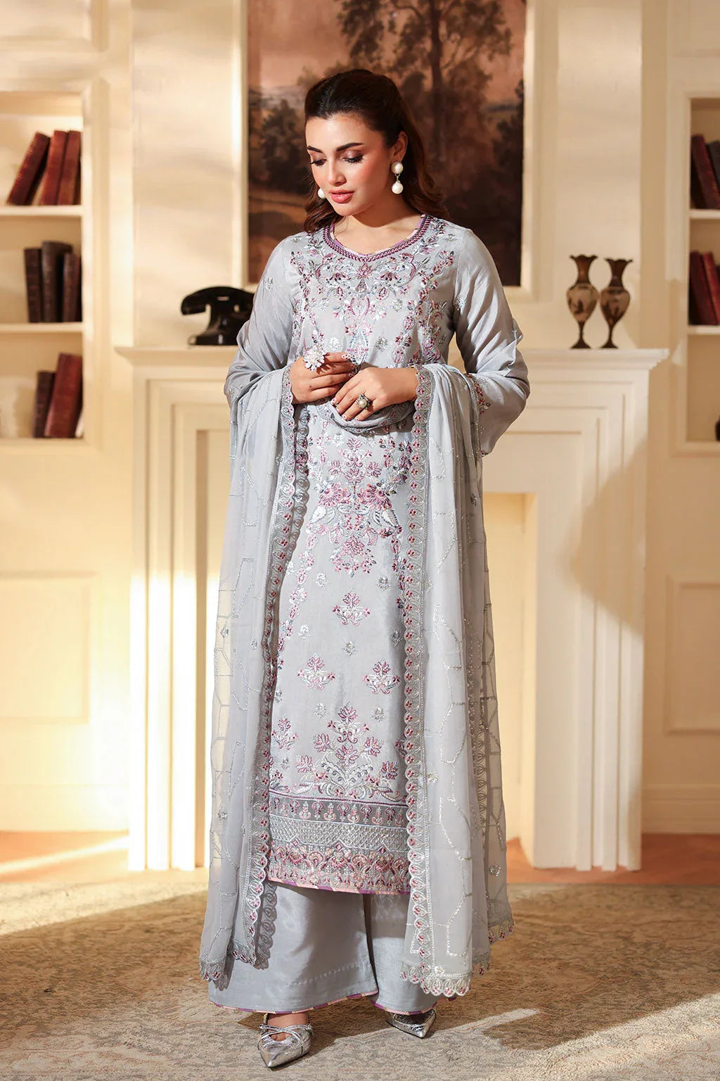 Ramsha | Aangan Luxury Raw silk | AA-209 - Rang-e-Khaas