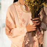 Izel | Dastak Luxury Lawn | AARZOO