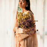 Izel | Dastak Luxury Lawn | AARZOO