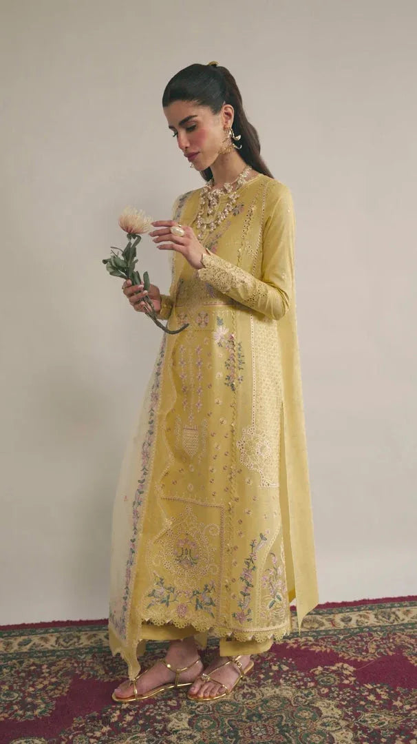 Qalamkar | Qlinekari Lawn | DC-09 Enya - Rang-e-Khaas