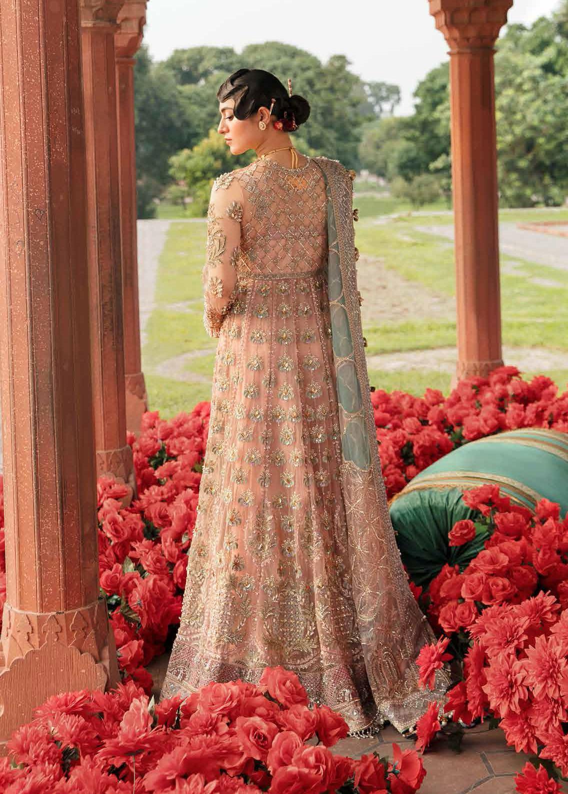 Afrozeh Embroidered Suits Unstitched 3 Piece AF22B 005 Mahtab - Bridal