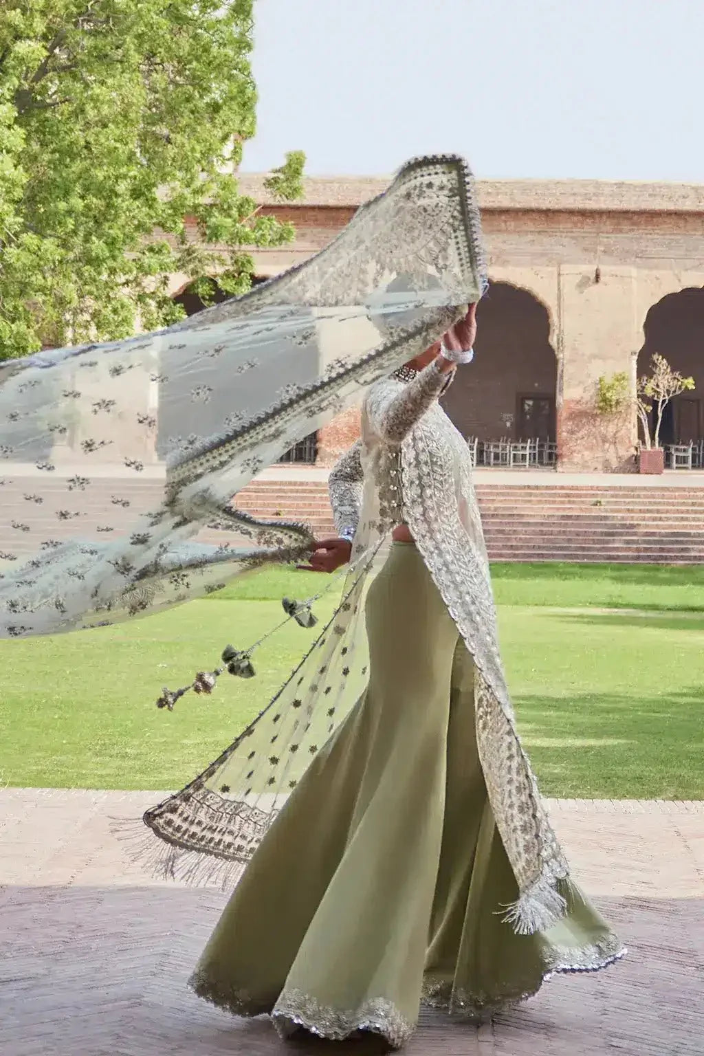 Afrozeh | Dastangoi Wedding Formals | Nigar - Rang-e-Khaas