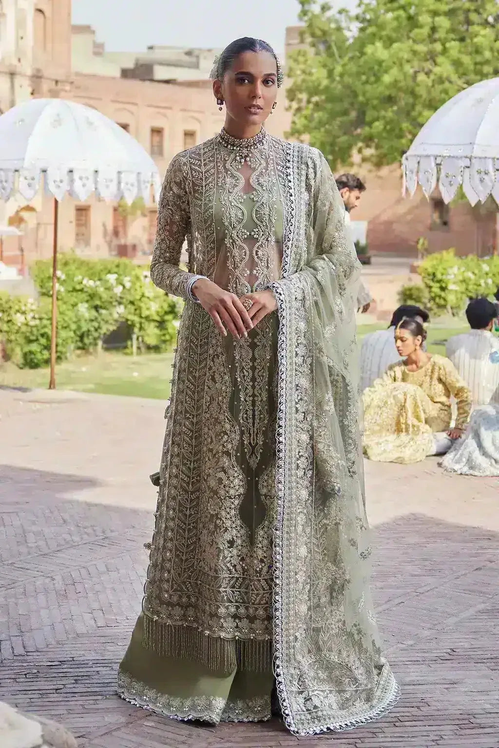 Afrozeh | Dastangoi Wedding Formals | Nigar - Rang-e-Khaas
