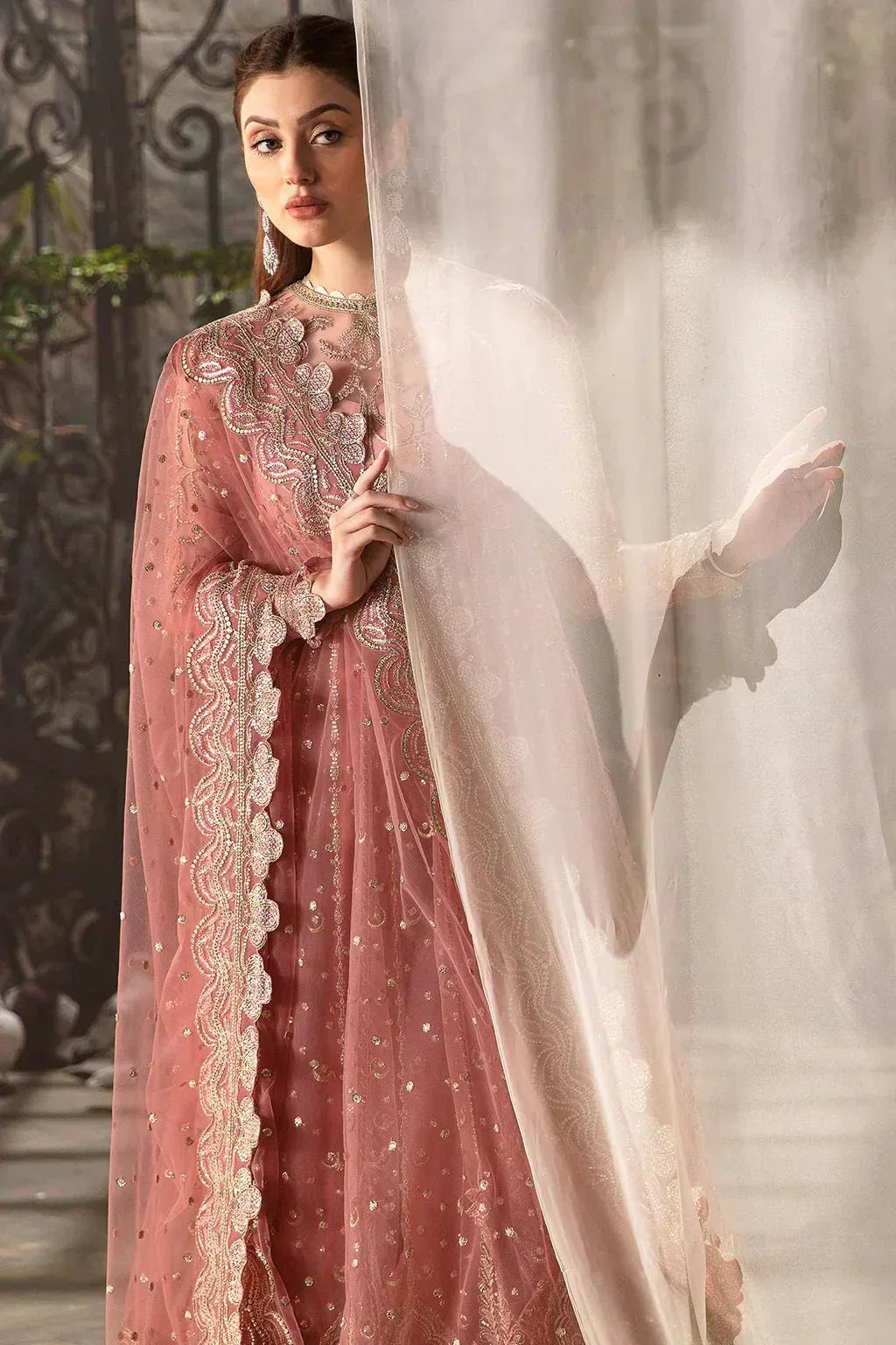 Afrozeh | La Fuchsia 24 | Rosa - Rang-e-Khaas