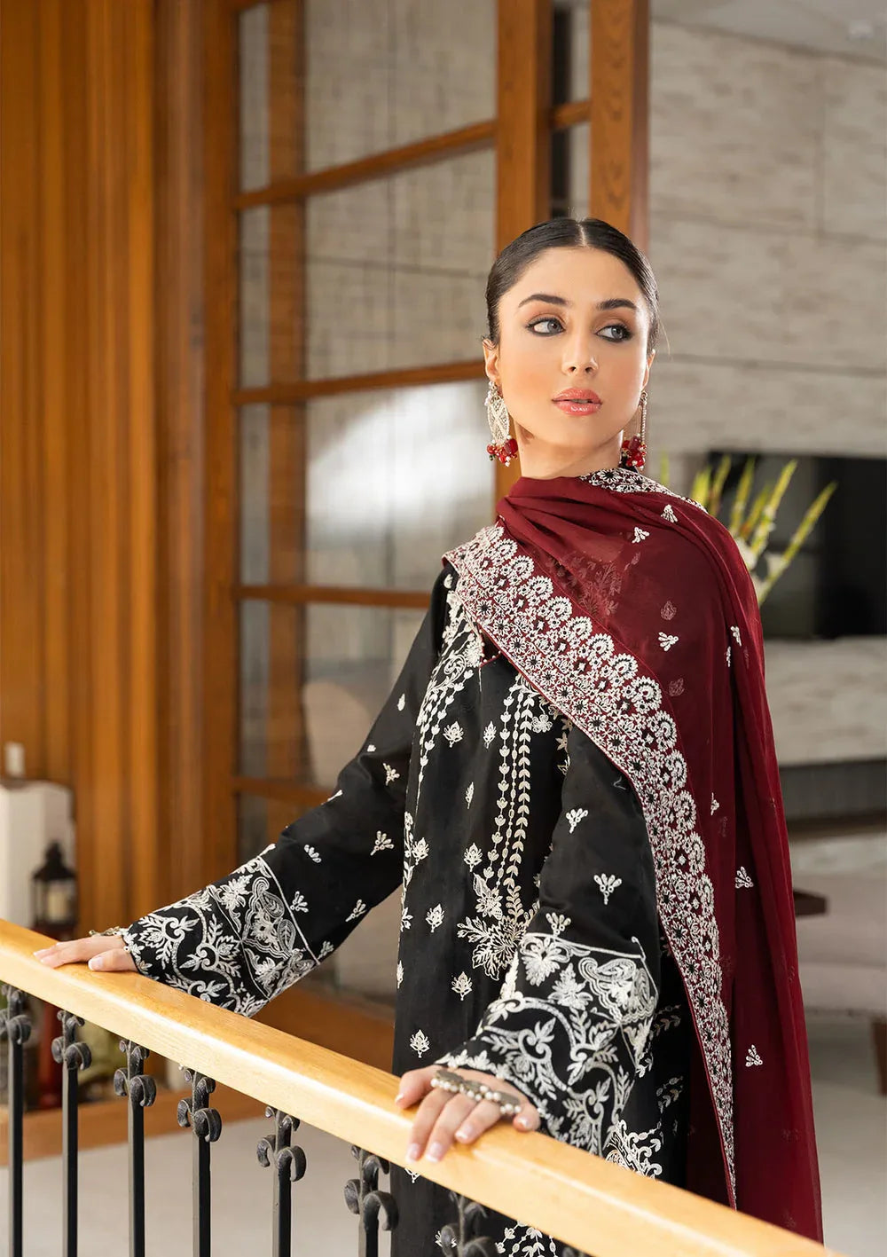Aik Atelier | Samah Lawn 24 | LOOK 01 - Rang-e-Khaas