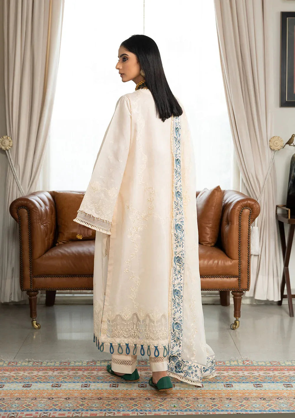 Aik Atelier | Samah Lawn 24 | LOOK 02 - Rang-e-Khaas