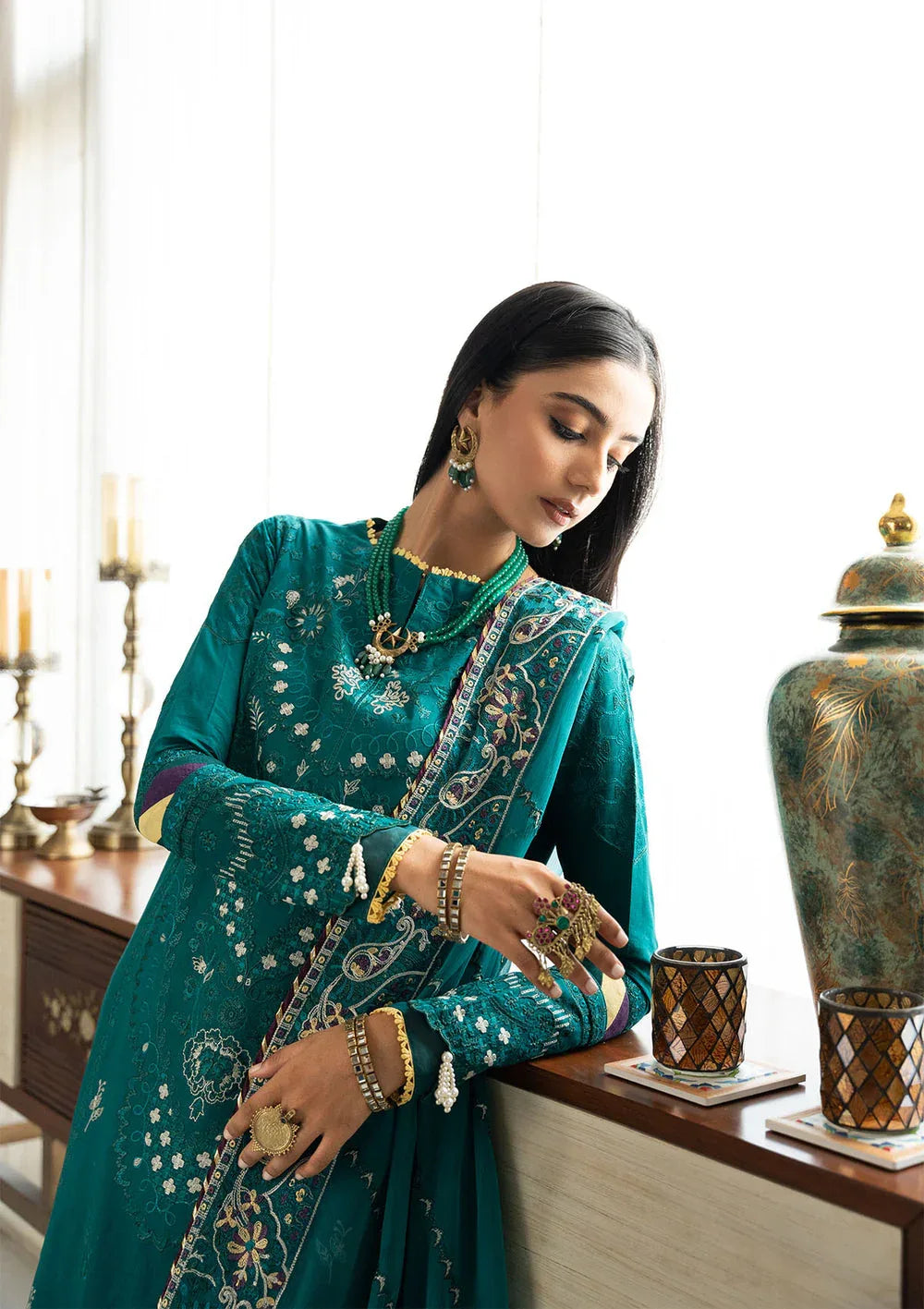 Aik Atelier | Samah Lawn 24 | LOOK 04 - Rang-e-Khaas