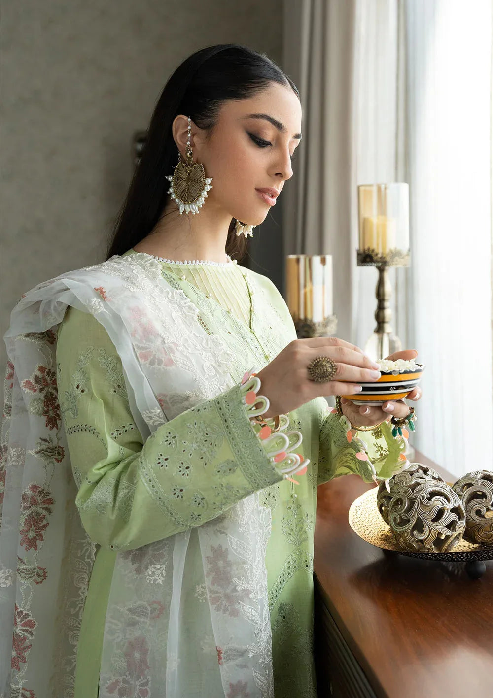 Aik Atelier | Samah Lawn 24 | LOOK 07 - Rang-e-Khaas