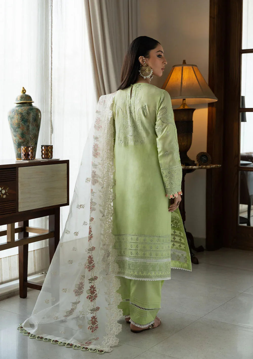 Aik Atelier | Samah Lawn 24 | LOOK 07 - Rang-e-Khaas