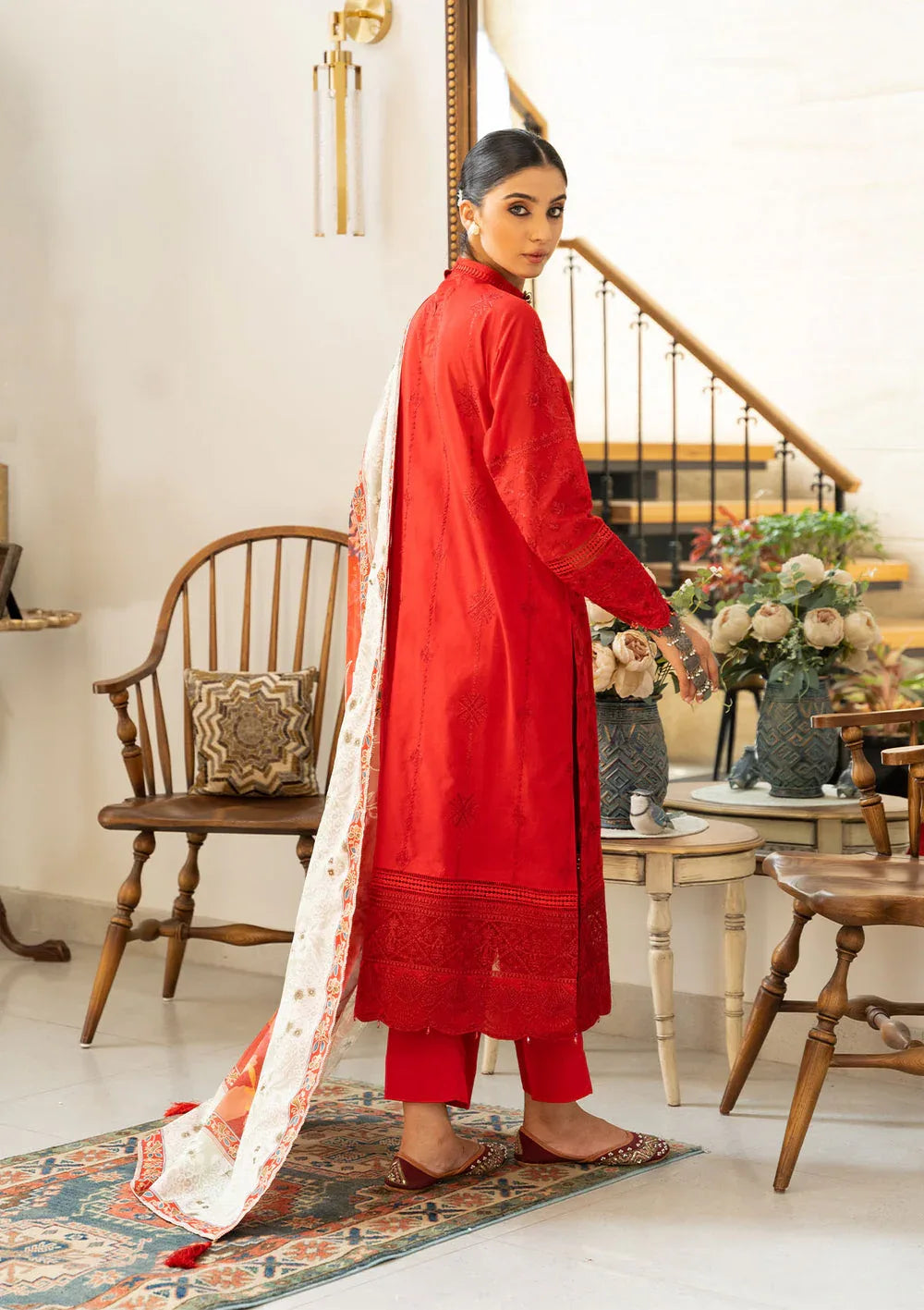 Aik Atelier | Samah Lawn 24 | LOOK 08 - Rang-e-Khaas