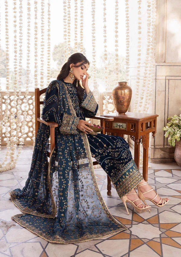 Aik Atelier | Luxury Velvet 25 | BAAGH - LOOK 01 - Rang-e-Khaas