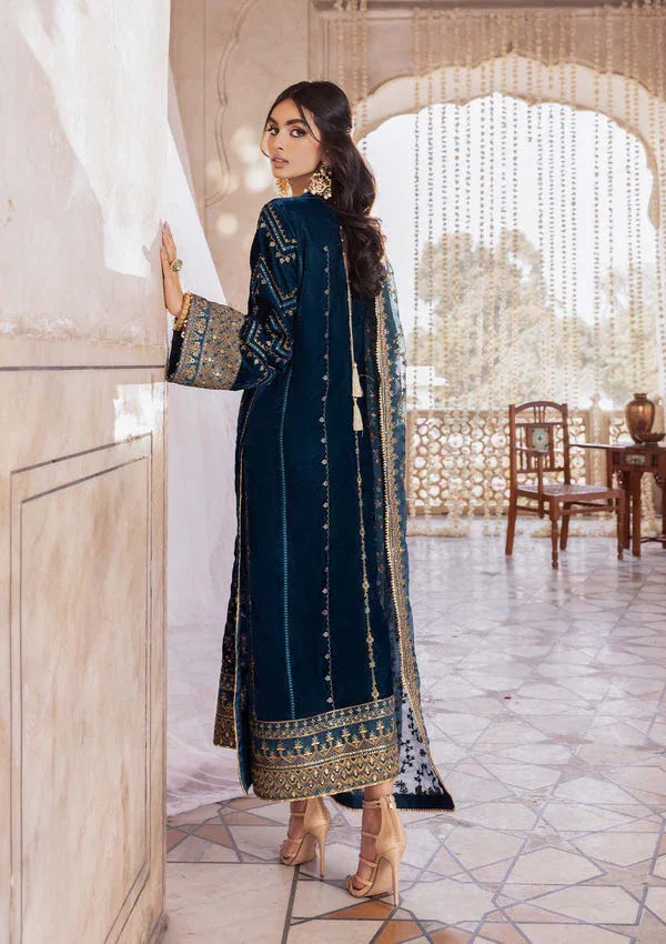 Aik Atelier | Luxury Velvet 25 | BAAGH - LOOK 01 - Rang-e-Khaas