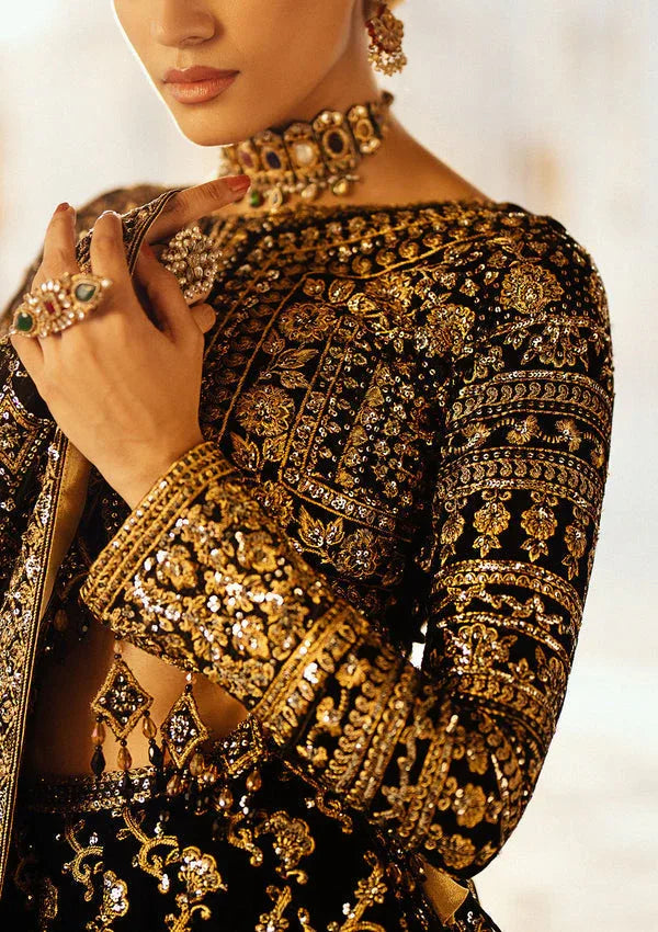 Aik Atelier | Dastoor Velvet 24 | DASTOOR - LOOK 01 - Rang-e-Khaas