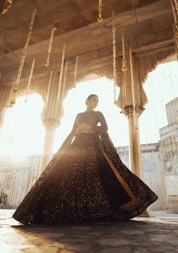 Aik Atelier | Dastoor Velvet 24 | DASTOOR - LOOK 01 - Rang-e-Khaas
