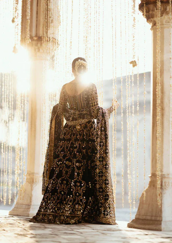 Aik Atelier | Dastoor Velvet 24 | DASTOOR - LOOK 01 - Rang-e-Khaas