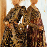 Aik Atelier | Dastoor Velvet 24 | DASTOOR - LOOK 01
