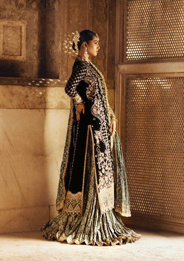 Aik Atelier | Dastoor Velvet 24 | DASTOOR - LOOK 02 - Rang-e-Khaas