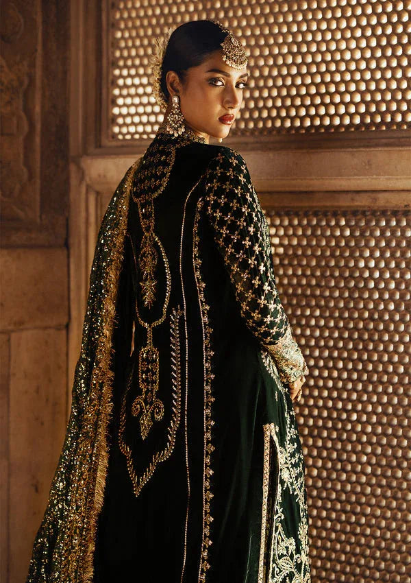 Aik Atelier | Dastoor Velvet 24 | DASTOOR - LOOK 02 - Rang-e-Khaas