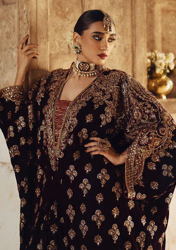 Aik Atelier | Dastoor Velvet 24 | DASTOOR - LOOK 03 - Rang-e-Khaas